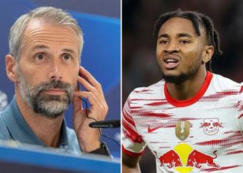 مدرب لايبزج يرد على أنباء اتفاق تشيلسي لضم نكونكو