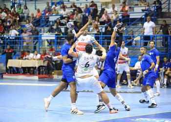 مواجهة محتملة أمام الأهلي الزمالك يخسر أمام الإفريقي ببطولة إفريقيا لكرة اليد