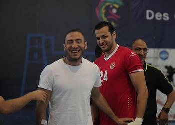 سيسا يساند يد الأهلي أمام ريد ستار في بطولة إفريقيا لليد