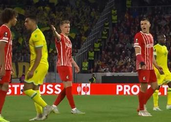 تقييم مصطفى محمد في مباراة نانت وفرايبورج بالدوري الأوروبي