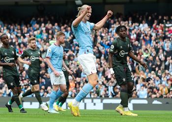 ترتيب هدافي الدوري الإنجليزي بعد هدف هالاند أمام ساوثهامبتون
