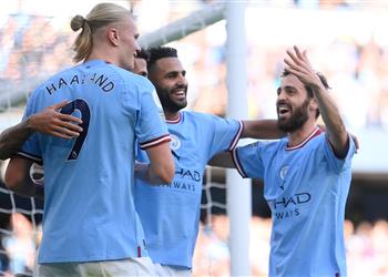 خلف محمد صلاح محرز يحقق رقم ا مميز ا بعد هدفه أمام ساوثهامبتون