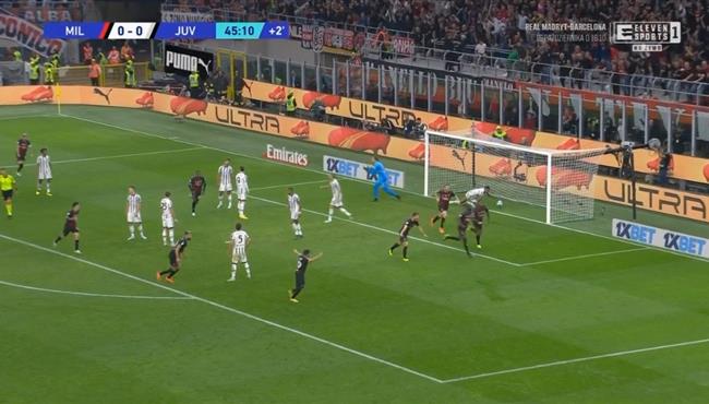 اهداف مباراة ميلان ويوفنتوس 2 0 الدوري الايطالي