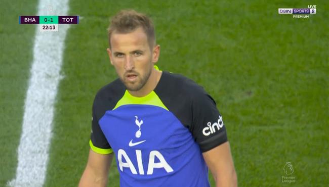 هدف هاري كين في مرمي برايتون اسيست سون