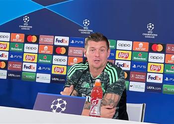 كروس لا أهتم بالحكام ولا أعرف شيئ ا عن قرار مودريتش بشأن مستقبله