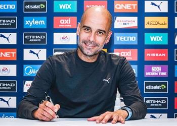 جوارديولا يراوغ بشأن تجديد عقده مع مانشستر سيتي