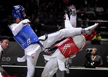 سيف عيسى يحصد برونزية بطولة العالم للتايكوندو بالمكسيك