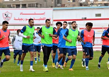 مران الزمالك دونجا يدخل المرحلة الثالثة من التأهيل والمثلوثي يتدرب منفرد ا