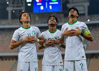 منتخب السعودية يهزم قطر بثلاثية وي توج ببطولة غرب آسيا تحت 23 عام ا