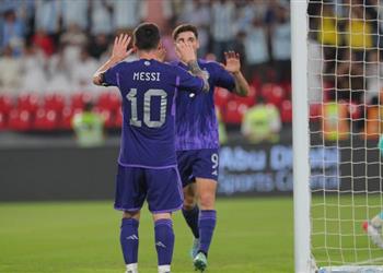 فيديو الأرجنتين تكتسح الإمارات بخماسية نظيفة ودي ا استعداد ا لـ كأس العالم