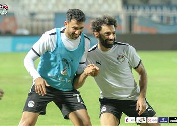صور منتخب مصر يواصل تدريباته استعداد ا لمواجهة بلجيكا
