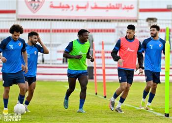 مران الزمالك مشاركة نداي واستمرار تأهيل فتوح وتصعيد ثنائي فريق 2003