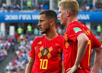 فيديو أوبيندا يسجل هدف بلجيكا الأول أمام منتخب مصر