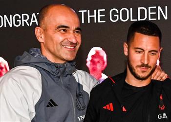 روبرتو مارتينيز بلجيكا أفضل مع هازارد رغم معاناته في ريال مدريد