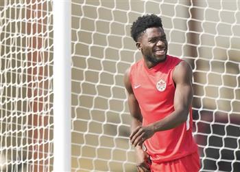 مدرب كندا عن مدى جاهزية ألفونسو ديفيز إنه ليس شيئ ا لا أنام بسببه