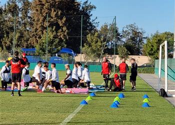 منتخب مصر الأولمبي يختتم تدريباته استعدادا لودية المغرب الثانية