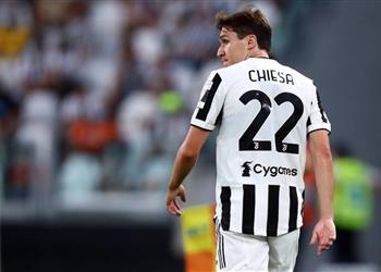 قائمة يوفنتوس أمام باريس سان جيرمان الظهور الأول لـ كييزا