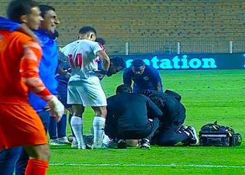 فيديو إصابة شيكابالا في مباراة الزمالك وإنبي