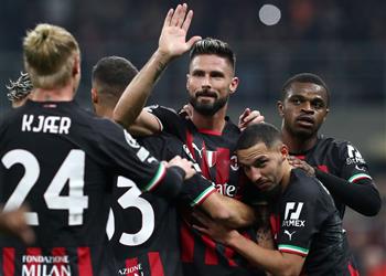 فيديو جيرو يقود ميلان للتأهل لدور الـ 16 بـ دوري أبطال أوروبا بعد الفوز على سالزبورج برباعية