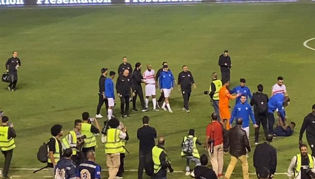 خروج شيكابالا مصاب بعد نهاية مباراة الزمالك وانبي