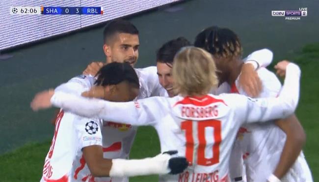 اهداف مباراة لايبزيج وشاختار 4 0 دوري ابطال اوروبا