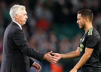 هازارد يتحدث عن علاقته الفاترة بـ أنشيلوتي ويؤكد عشت سنوات فاشلة مع ريال مدريد