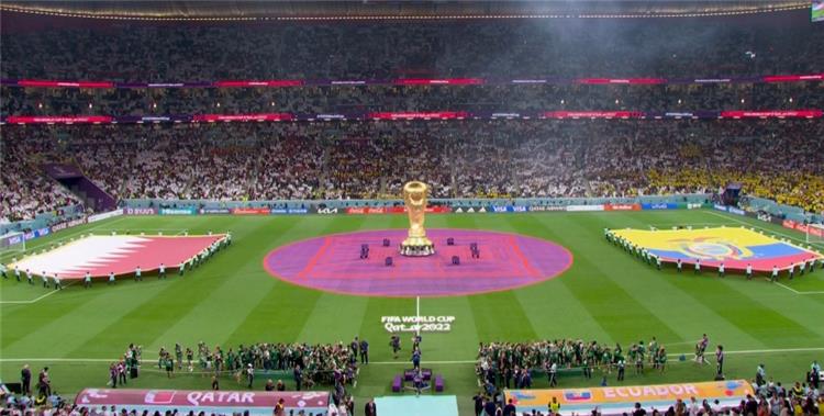 مباراة قطر والاكوادور في افتتاح كاس العالم 2022