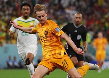 فيديو فرينكي دي يونج لم نكن جيدين أمام السنغال وهولندا قادرة على التتويج بكأس العالم