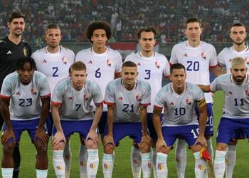 بعد منع الشارات الملونة فيفا يتخذ قرار ا بشأن قمصان منتخب بلجيكا