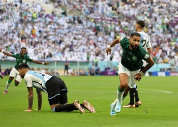 فيديو صالح الشهري ي سجل هدف السعودية الأول أمام الأرجنتين في كأس العالم