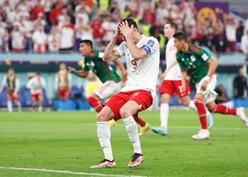 فيديو ليفاندوفسكي يهدر ركلة جزاء والمكسيك تتعادل مع بولندا سلبيا في كأس العالم 2022