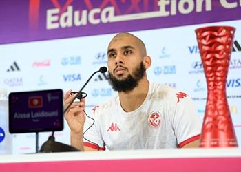 عيسى العيدوني فوجئت بدعم جماهير تونس أمام الدنمارك ولم نأت إلى قطر للدفاع