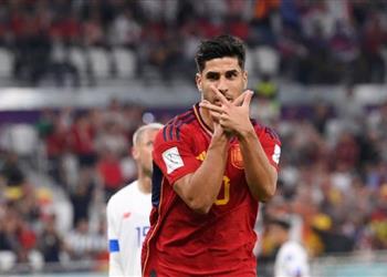 فيديو أسينسيو يسجل هدف إسبانيا الثاني أمام كوستاريكا
