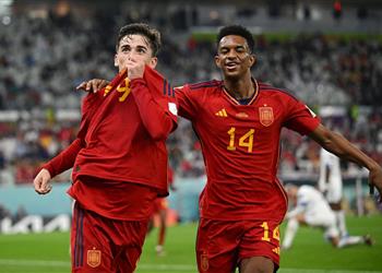 جافي بعد تسجيله هدف ا وفوز إسبانيا حتى في أفضل أحلامي لم أكن أتخيل هذا