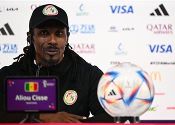 أليو سيسيه إمكانيات ميندي تتحدث عن نفسها وسنواجه قطر بعقلية المحاربين