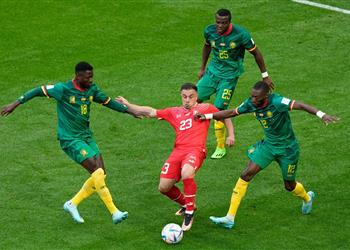 شاكيري بعد الفوز على الكاميرون يمكننا أن نفاجيء الجميع في كأس العالم