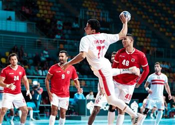 الزمالك يهزم الأولمبي في دوري المحترفين لكرة اليد