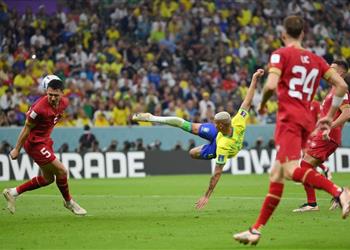 فيديو السامبا ترقص أمام النسور ريتشارليسون يقود البرازيل للفوز بثنائية ضد صربيا