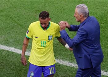 تيتي يعل ق على إصابة نيمار وموقفه من مباريات البرازيل المتبقية في كأس العالم 2022