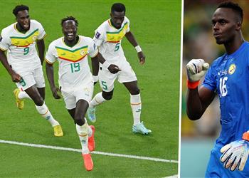 سيسيه يشكر ميندي بعد الفوز على قطر ويصر ح كان علينا تجنب الهدف الذي استقبلناه