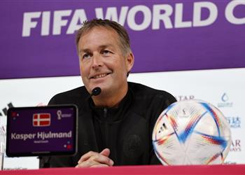 مدرب الدنمارك ندرك قدرتنا على تحقيق نتيجة جيدة ضد فرنسا ولا نخاف من مبابي