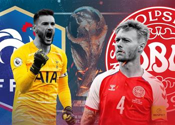 حكم مباراة فرنسا والدنمارك في كأس العالم قطر 2022