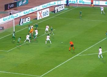فيديو إلغاء هدف لـ الزمالك أمام المصري في كأس مصر
