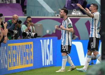 فيديو ميسي يسجل هدف الأرجنتين الأول أمام المكسيك