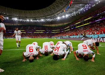 فيديو الفوز الإفريقي الثاني المغرب يقهر بلجيكا بثنائية في مباراة مجنونة بـ كأس العالم