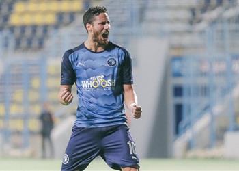 فيديو رمضان صبحي ي سجل هدف بيراميدز الأول أمام البنك الأهلي
