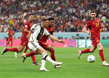 فيديو فولكروج يسجل هدف تعادل ألمانيا أمام إسبانيا