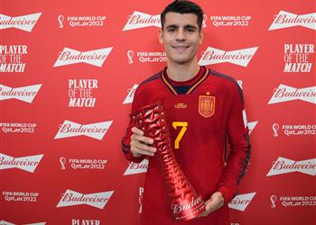 موراتا أفضل لاعب في مباراة إسبانيا وألمانيا بـ كأس العالم 2022
