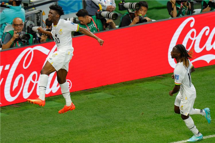 مباراة غانا وكوريا الجنوبية في كأس العالم 2022