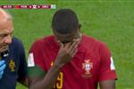 فيديو | خروج لاعب البرتغال باكيًا للإصابة أمام أوروجواي